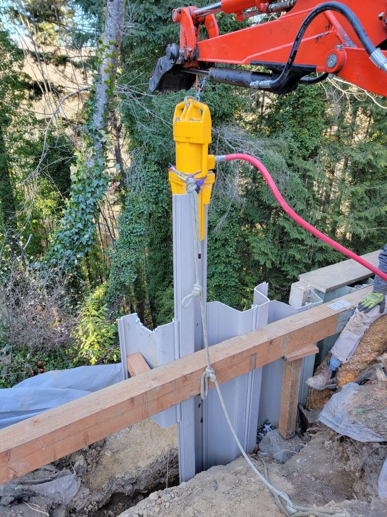 pd200 sheet pile wall