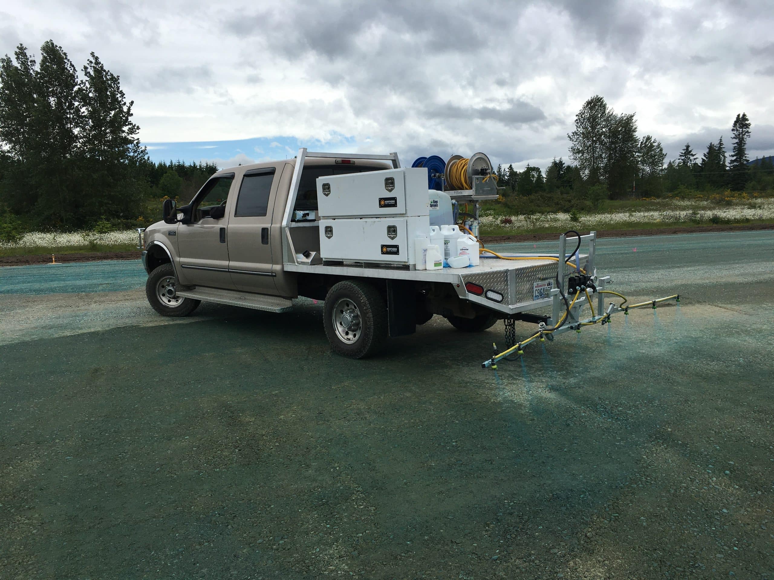Jefferson County Airport Herbicide Underlayment